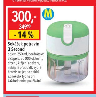 Sekáček potravin 3 Second