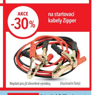 Startovací kabely Zipper