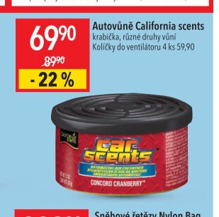 Autovůně California scents