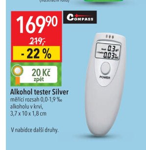 Alkohol tester Silver