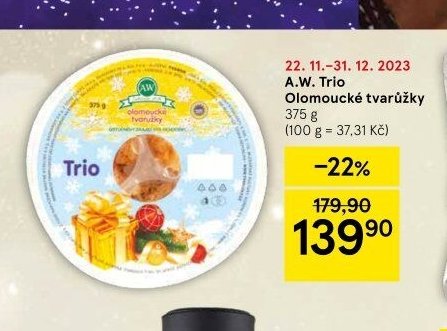 A.W. Trio Olomoucké tvarůžky