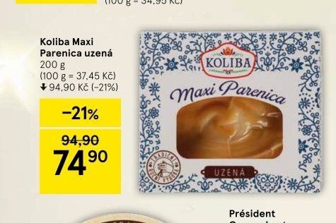 Koliba Maxi Parenica uzená 200 g