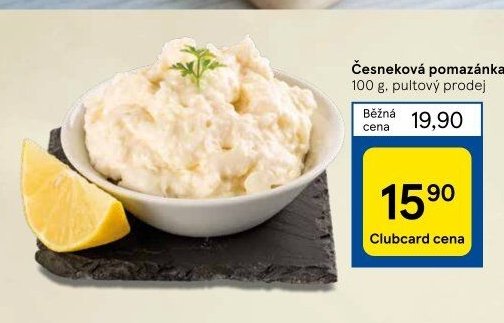Česneková pomazánka