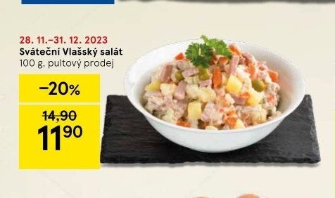 Sváteční Vlašský salát