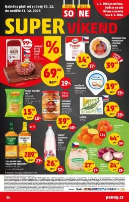 akční leták Penny Market 27.12.2023-31.12.2023