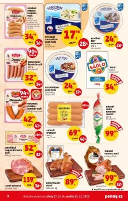 akční leták Penny Market 27.12.2023-31.12.2023
