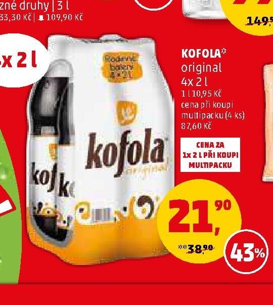 KOFOLA original 4x 2 l