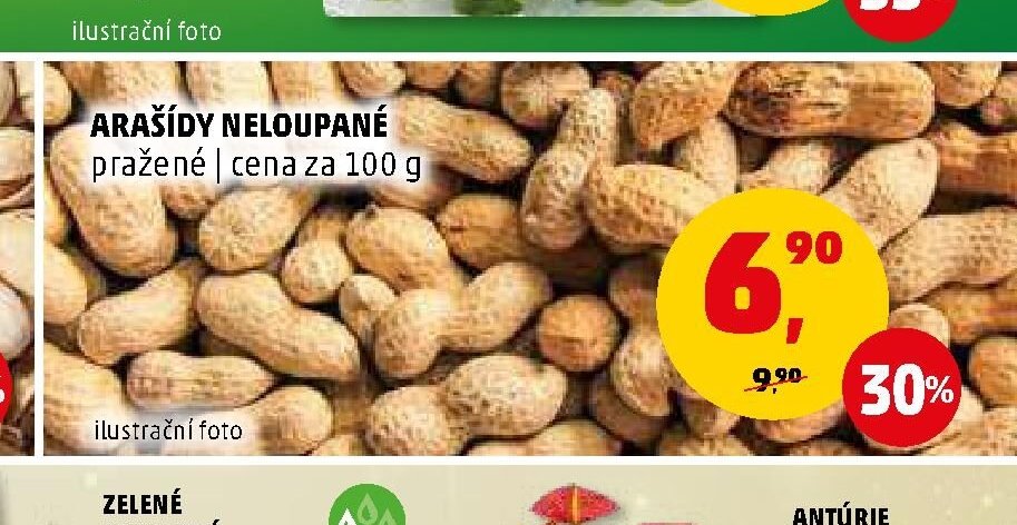ARAŠÍDY NELOUPANÉ pražené