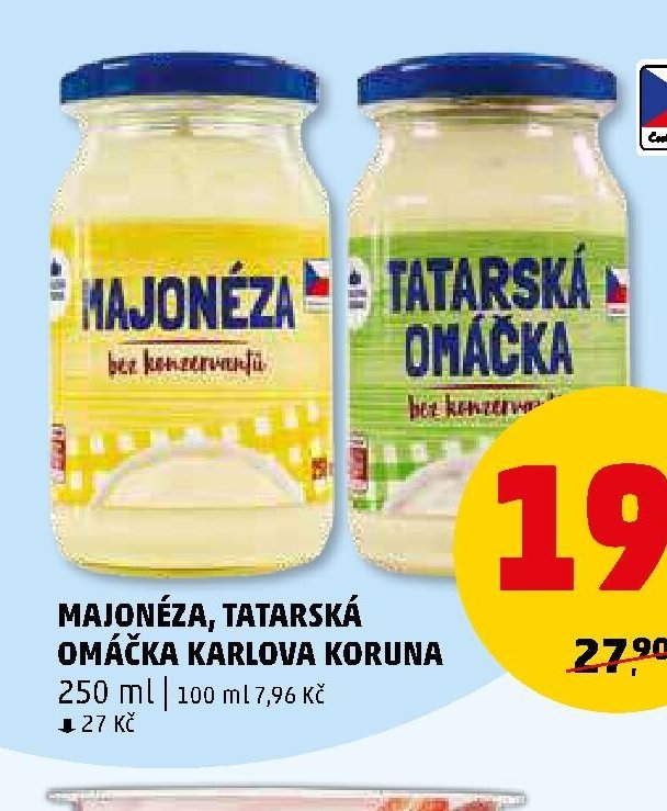 MAJONÉZA KARLOVA KORUNA