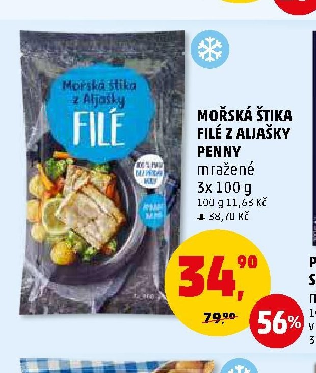 MOŘSKÁ ŠTIKA FILÉ Z ALJAŠKY PENNY