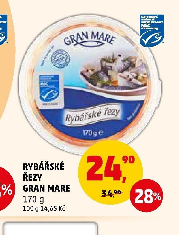 RYBÁŘSKÉ ŘEZY GRAN MARE