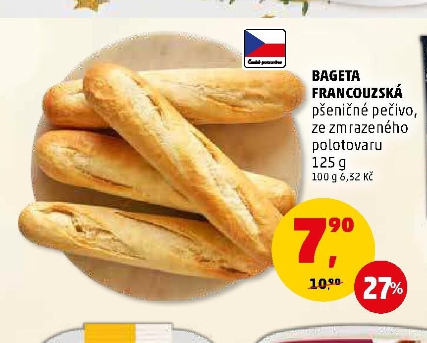 Bageta francouzská 125 g
