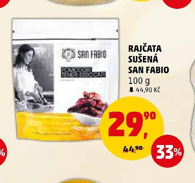 RAJČATA SUŠENÁ SAN FABIO