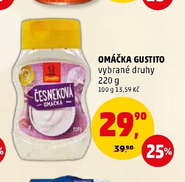 OMÁČKA GUSTITO