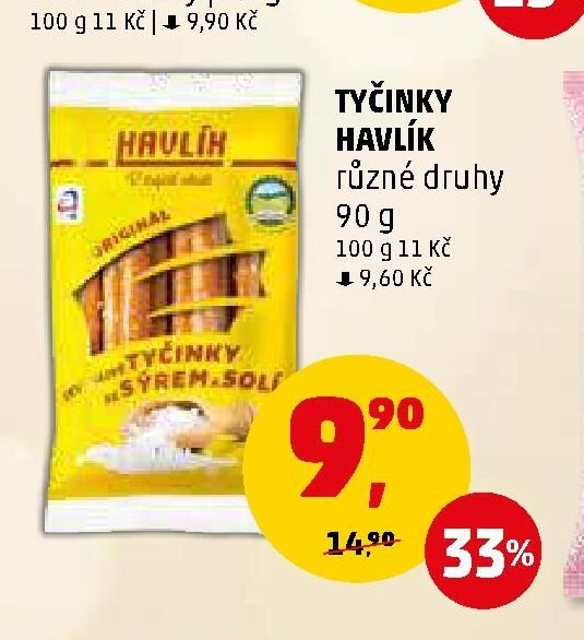 TYČINKY HAVLÍK