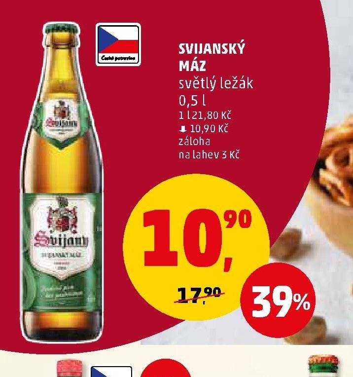 SVIJANSKÝ MÁZ světlý ležák
