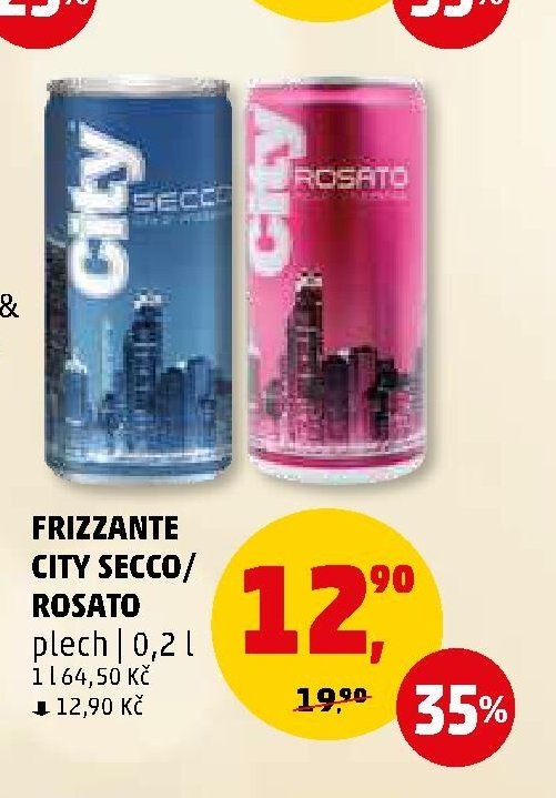 FRIZZANTE CITY SECCO/ROSATO plech