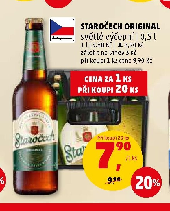 STAROČECH ORIGINAL světlé výčepní