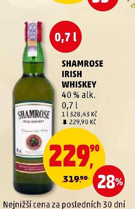 Shamrose Irish Whiskey