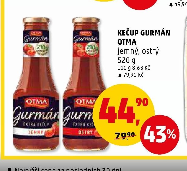 KEČUP GURMÁN OTMA