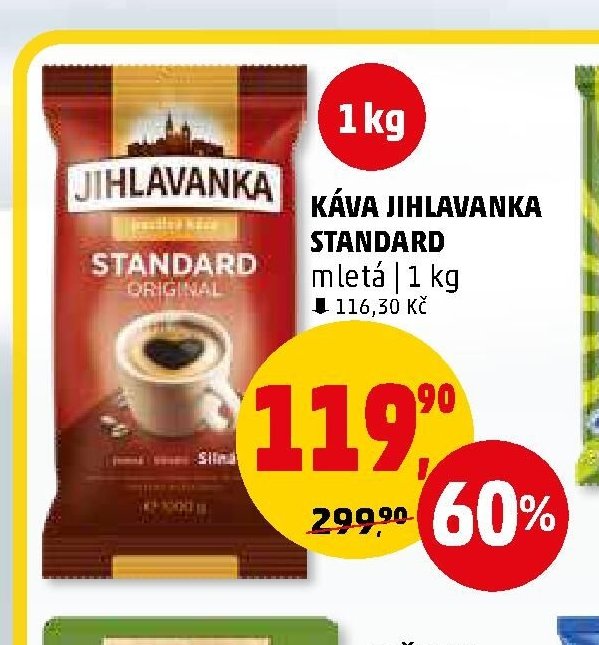 KÁVA JIHLAVANKA STANDARD