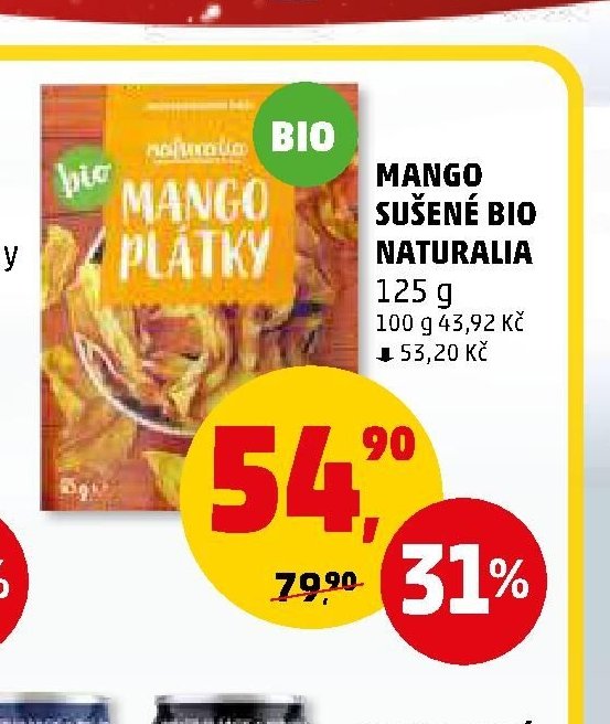 MANGO SUŠENÉ BIO NATURALIA