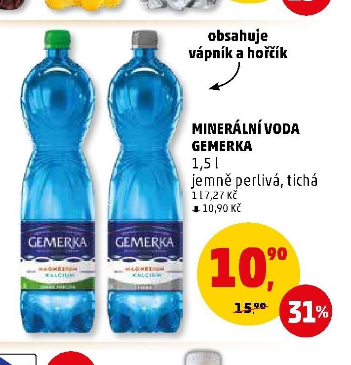Minerální voda Gemerka