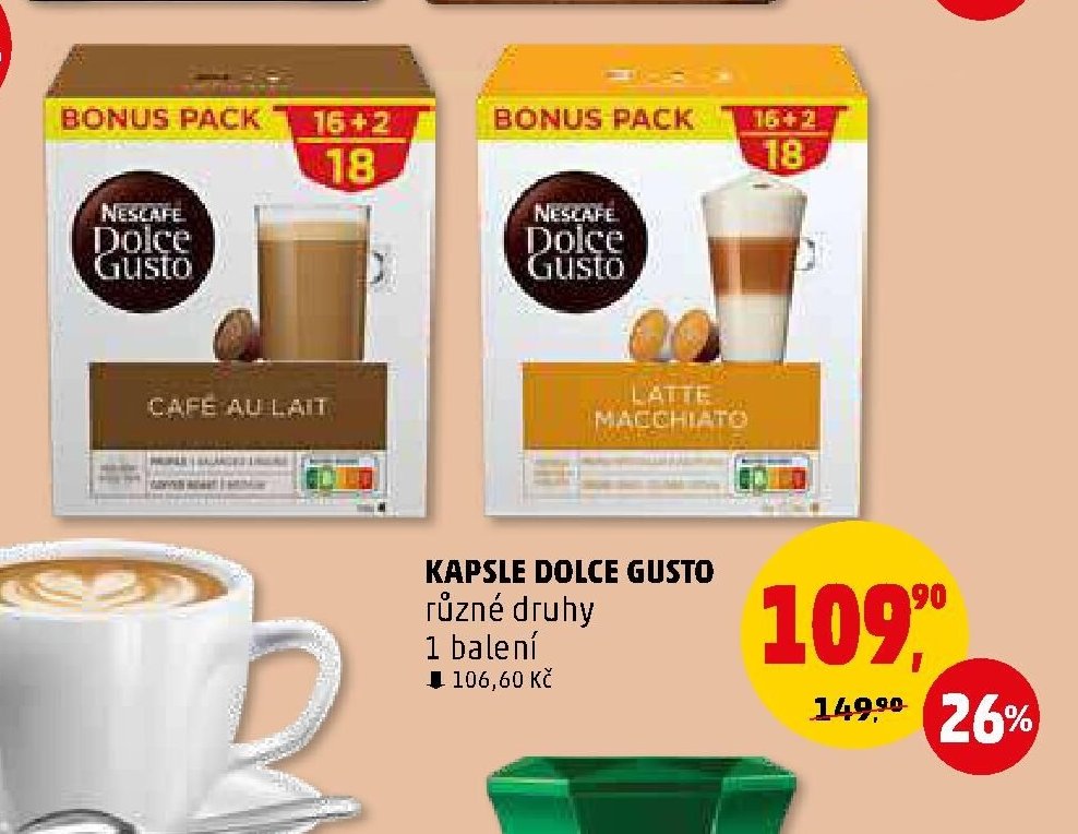 Kapsle Dolce Gusto