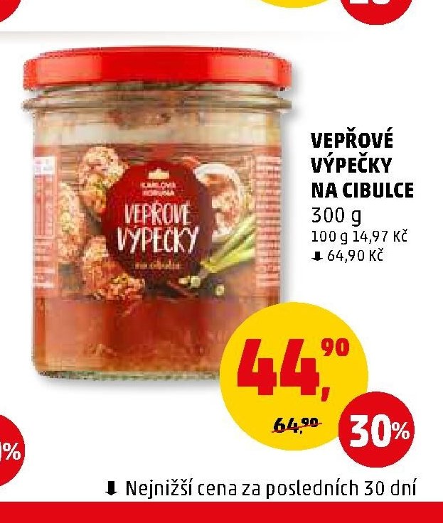Vepřové výpečky na cibulce 300 g