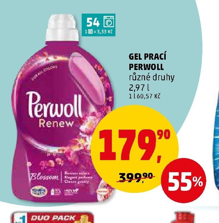 GEL PRACÍ PERWOLL různé druhy