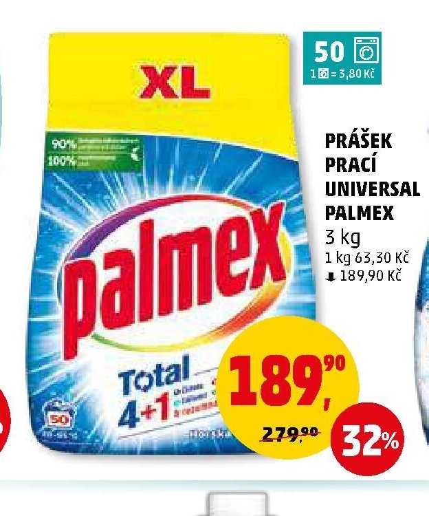 PRÁŠEK PRACÍ UNIVERSAL PALMEX