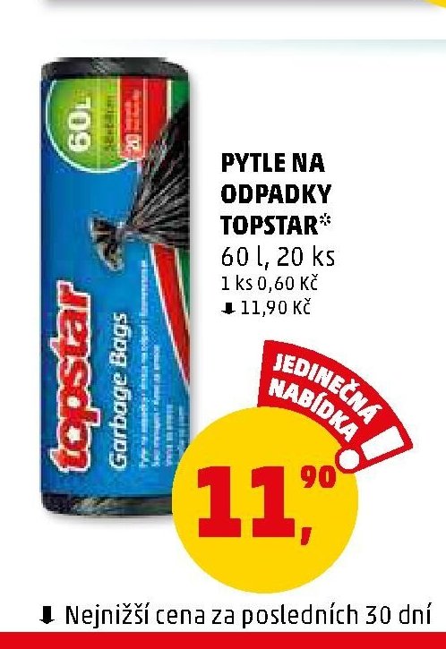 PYTLE NA ODPADKY TOPSTAR