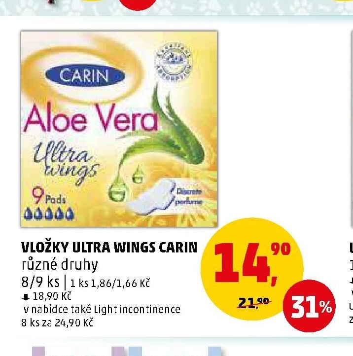 VLOŽKY ULTRA WINGS CARIN