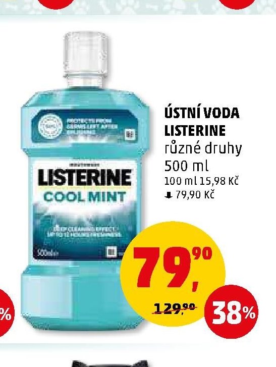 ÚSTNÍ VODA LISTERINE