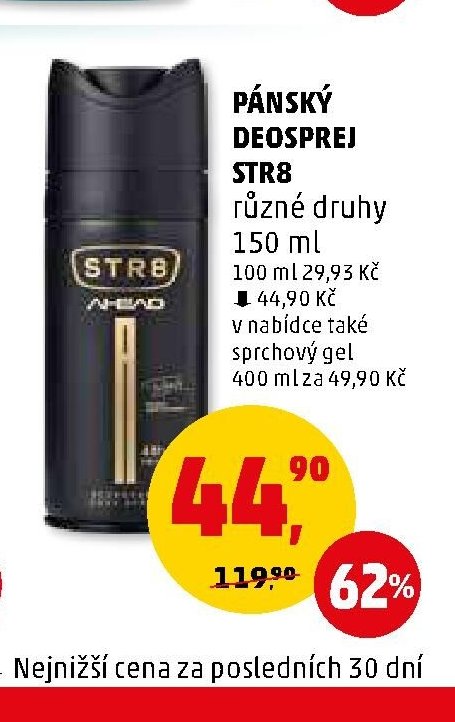 PÁNSKÝ DEOSPREJ STR8