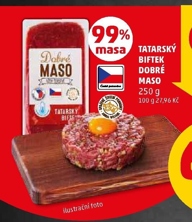 Tatarský biftek Dobré maso