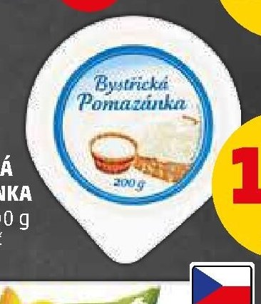 Bystřická pomazánka natur