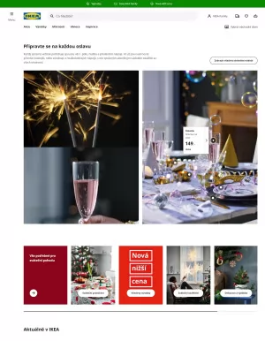 akční leták IKEA 27.12.2023-2.1.2024