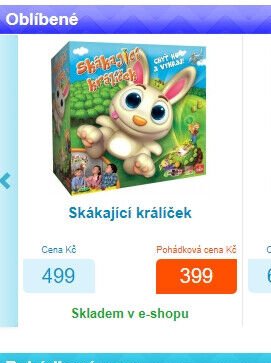 Skákající králíček