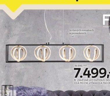 ZÁVĚSNÉ LED SVÍTIDLO - XXXLutz akcniletaky.com
