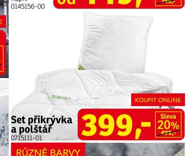 Set přikrývka a polštář - ASKO akcniletaky.com