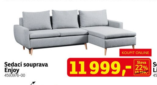 Sedací souprava Enjoy - ASKO akcniletaky.com