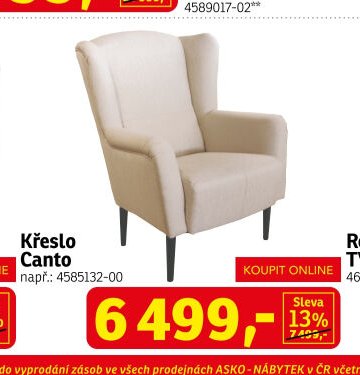 Křeslo Canto - ASKO akcniletaky.com