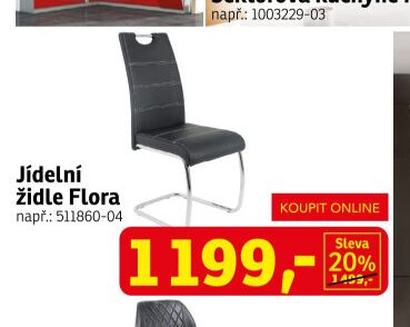 Jídelní židle Flora - ASKO akcniletaky.com