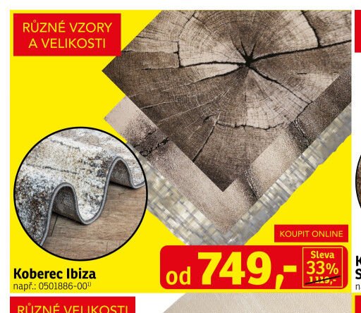 Koberec Ibiza - ASKO akcniletaky.com