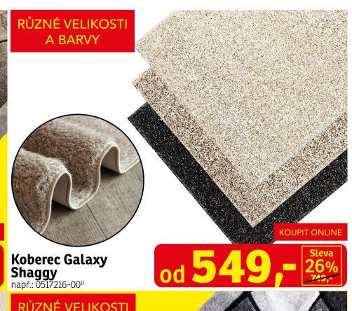 Koberec Galaxy Shaggy - ASKO akcniletaky.com