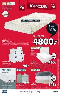 akční leták Jysk 27.12.2023-6.1.2024