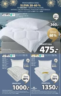 akční leták Jysk 27.12.2023-6.1.2024