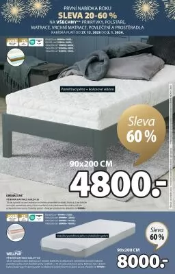 akční leták Jysk 27.12.2023-6.1.2024