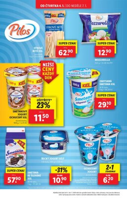 akční leták Lidl 4.1.2023-7.1.2023